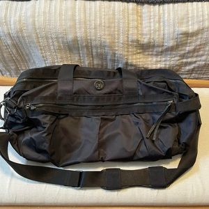 Lululemon Duffle Gym Bag Black